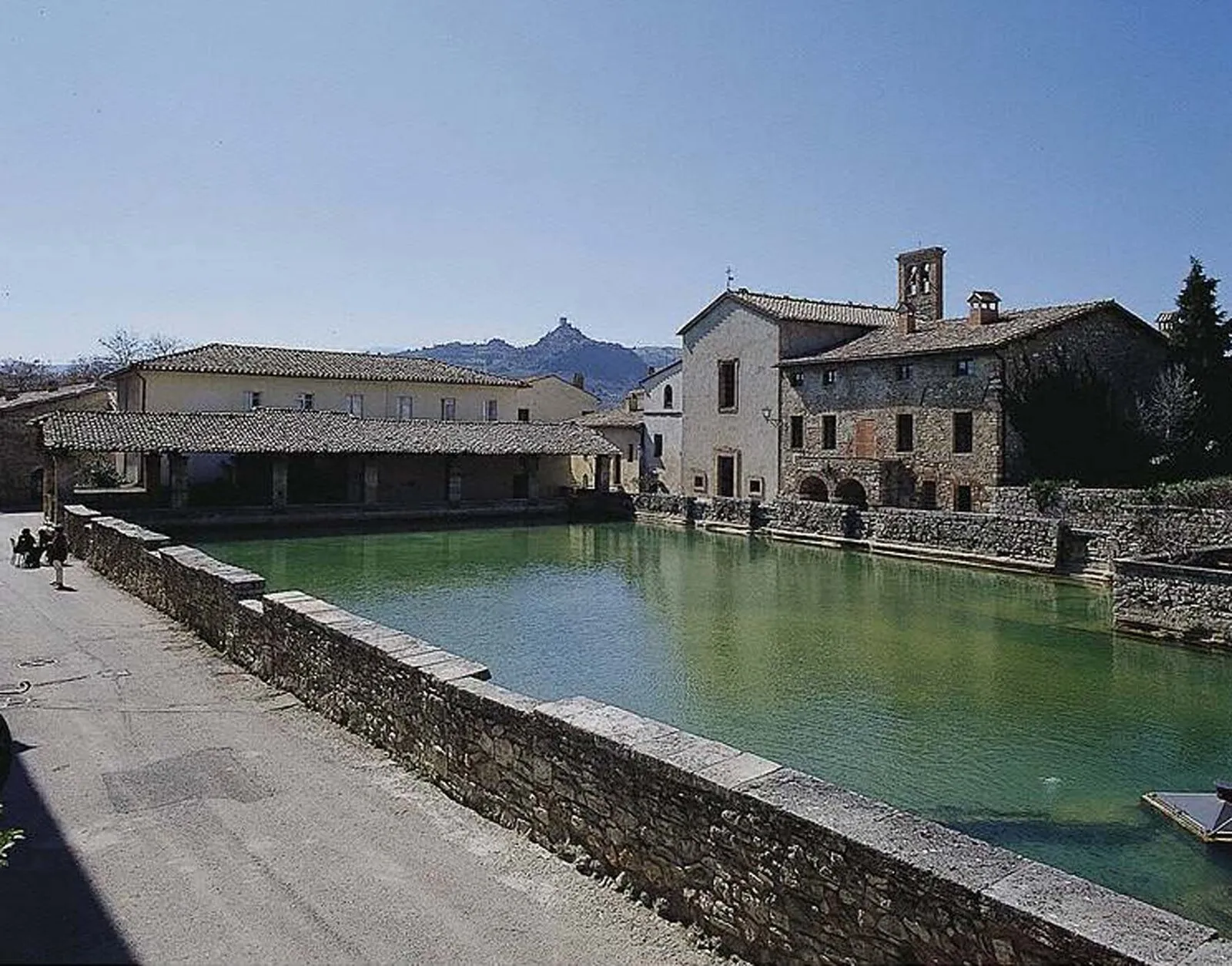 Vista di Bagno Vignoni