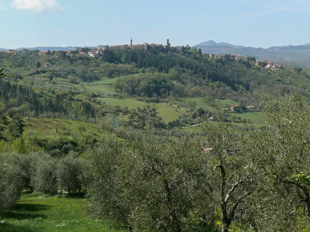 Vista di Castel del Piano