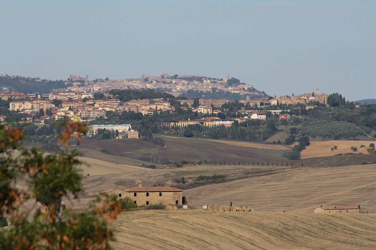 Vista di Montalcino