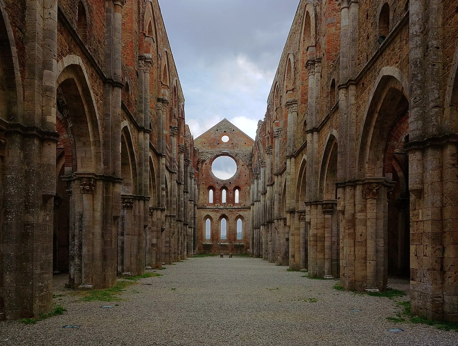 Vista di Abbazia di San Galgano